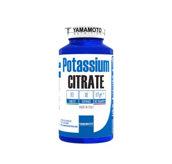 POTASSIUM CITRATE - Integratore di Potassio Citrato in compresse YAMAMOTO NUTRITION