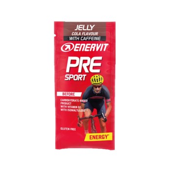 PRE SPORT JELLY - Gelatina energetica con fruttosio ed isomaltulosio ENERVIT