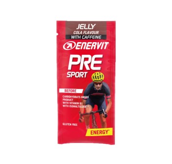 PRE SPORT JELLY - Gelatina energetica con fruttosio ed isomaltulosio ENERVIT