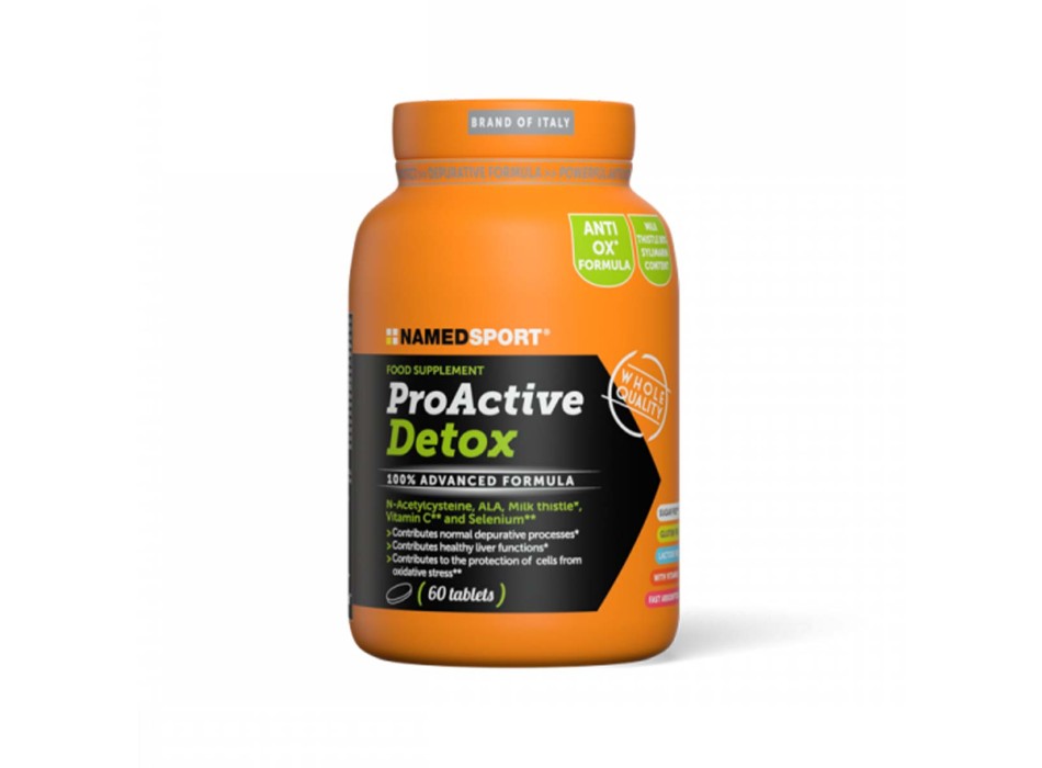 PROACTIVE DETOX - Integratore con funzioni detossinanti e antiossidanti NAMEDSPORT