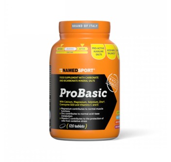 PROBASIC - Integratore di sali minerali alcalinizzanti per l'equilibrio acido-base NAMEDSPORT