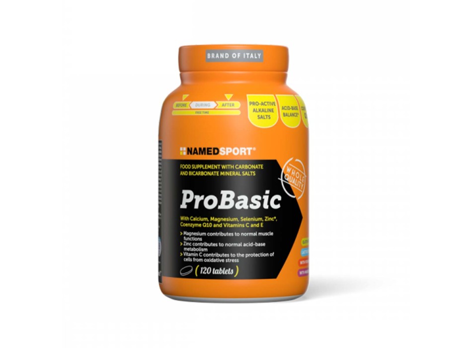 PROBASIC - Integratore di sali minerali alcalinizzanti per l'equilibrio acido-base NAMEDSPORT