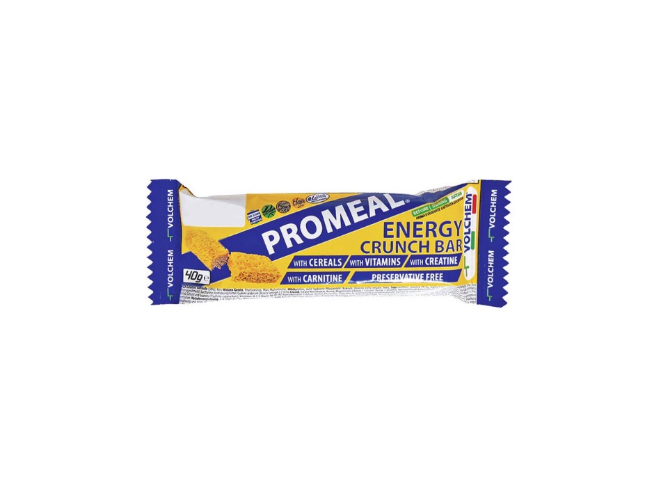 PROMEAL ENERGY CRUNCH BAR - Barretta energetica ai cereali con creatina e vitamine VOLCHEM