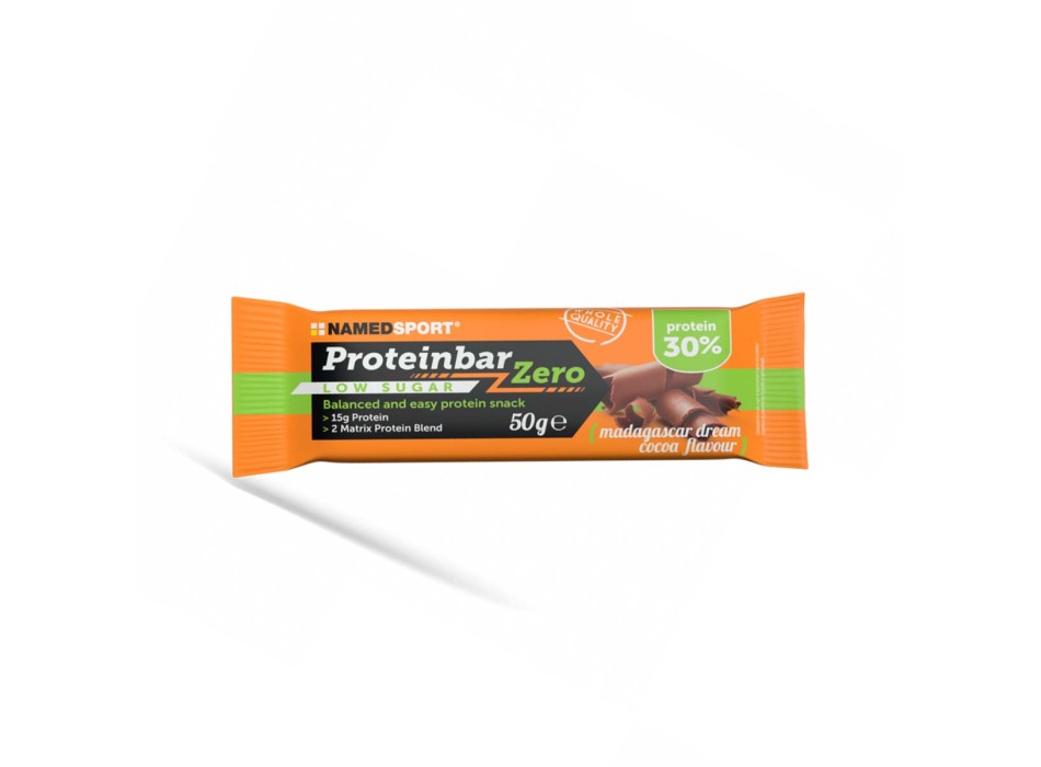 PROTEIN BAR ZERO - Barretta proteica a ridotto contenuto di zuccheri NAMEDSPORT