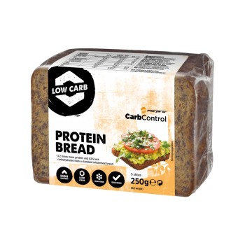 PROTEIN BREAD - Pane proteico a basso contenuto di carboidrati e zuccheri, aromatizzato. FORPRO