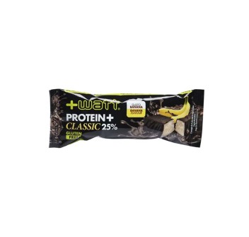 PROTEIN+CLASSIC 25% - Barretta proteica al 25%, ricoperta di cioccolato fondente +WATT