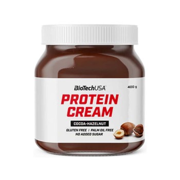 PROTEIN CREAM - BIOTECHUSA - Crema spalmabile proteica alla nocciola BIOTECH USA