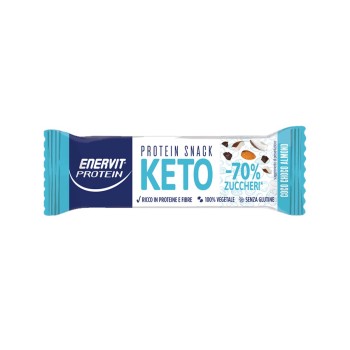 PROTEIN KETO SNACK - Barretta ideale per la dieta Ketogenica ENERVIT