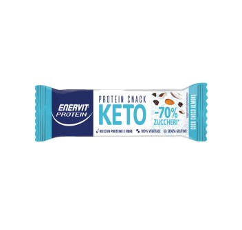 PROTEIN KETO SNACK - Barretta ideale per la dieta Ketogenica ENERVIT