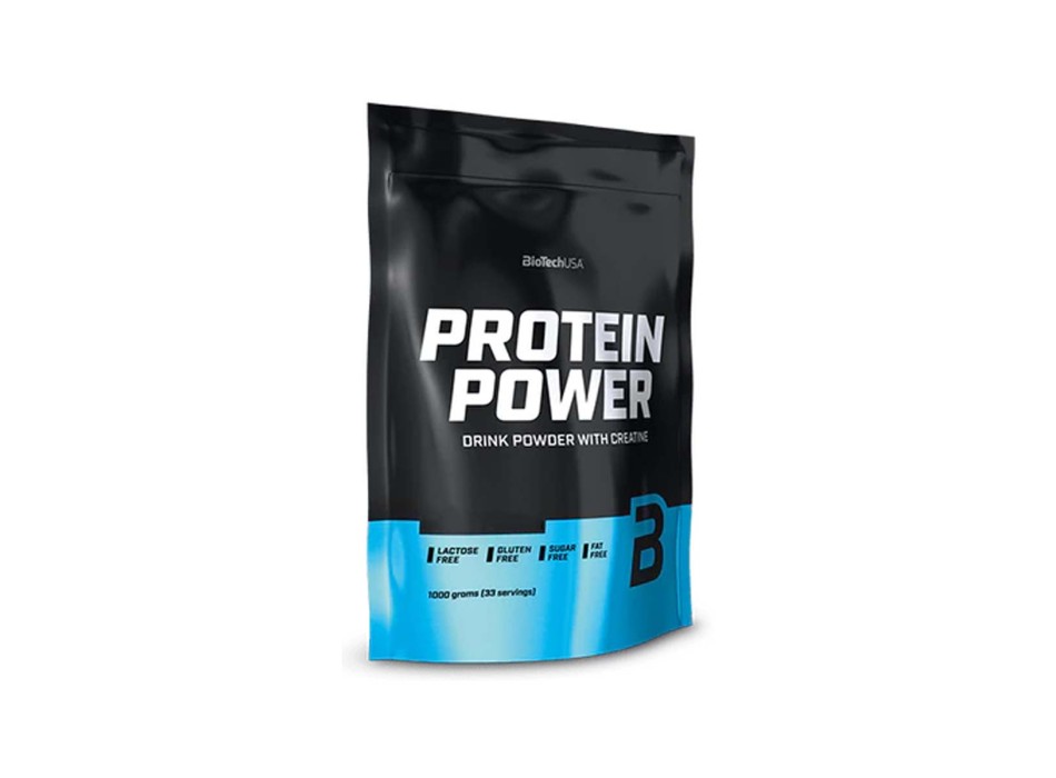 PROTEIN POWER - Proteine della soia, del siero del latte e caseina BIOTECH USA