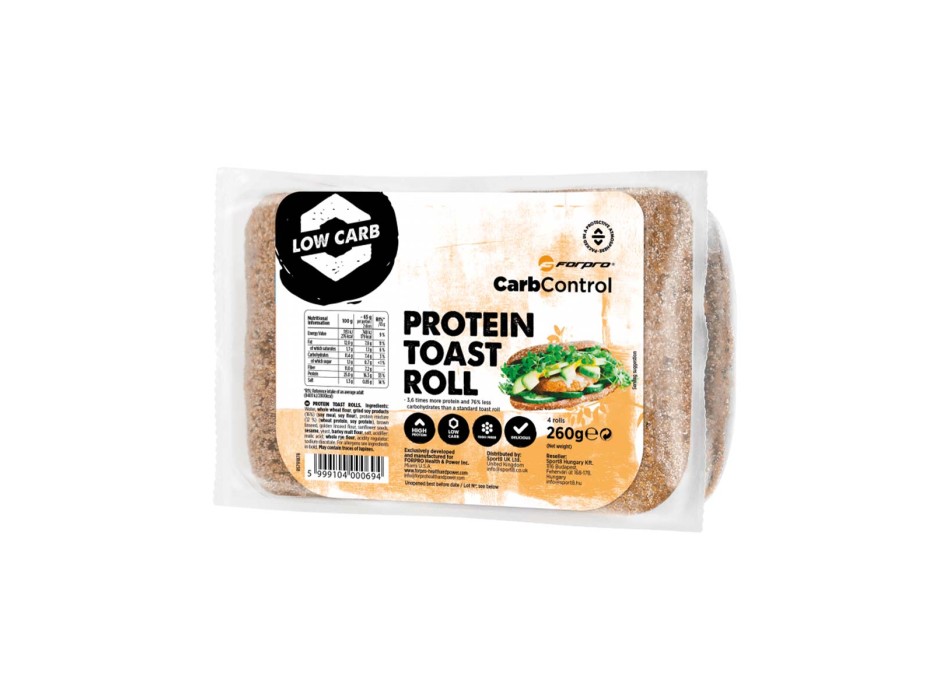 PROTEIN TOAST ROLL - Panino proteico ideale da tostare FORPRO