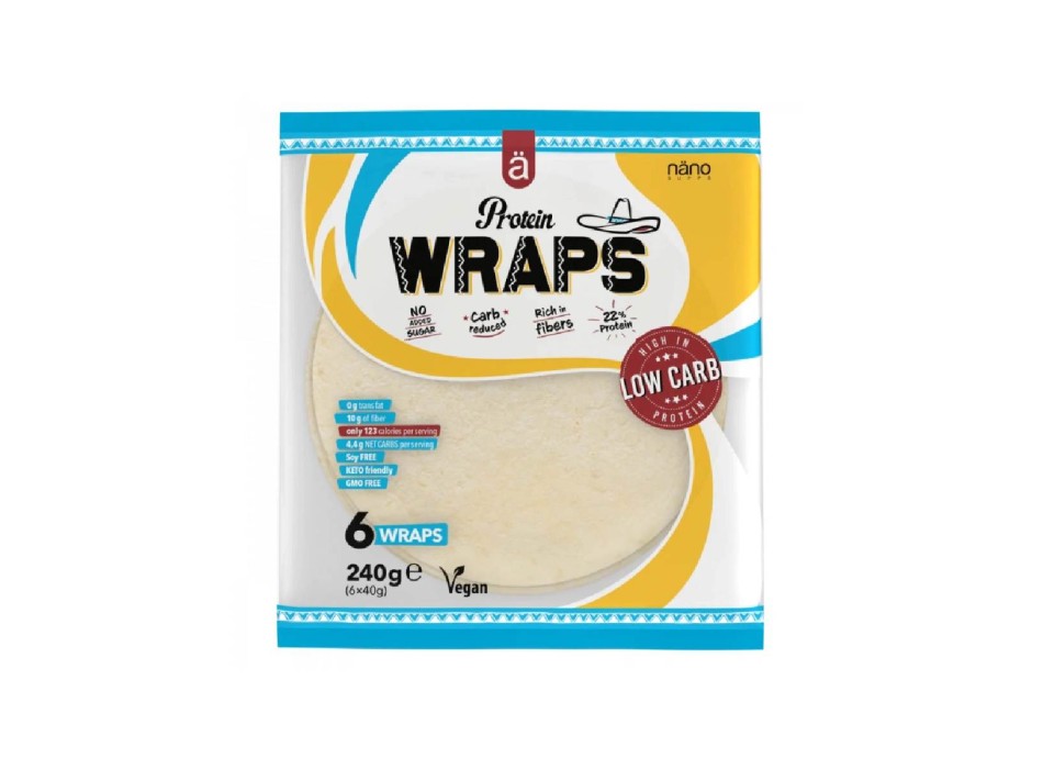 Protein Wraps vegan 240Gr