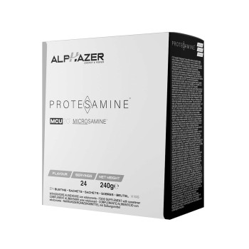 PROTESAMINE BUSTINE - Integratore di Aminoacidi Essenziali in comode bustine da 10 Gr. ALPHAZER