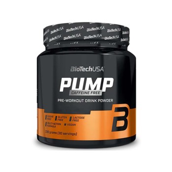 PUMP - Pre-Workout con 19 principi attivi senza caffeina BIOTECH USA