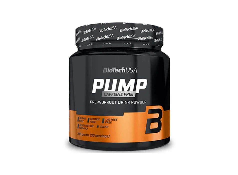 PUMP - Pre-Workout con 19 principi attivi senza caffeina BIOTECH USA