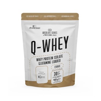 Q-WHEY - Proteine Isolate del siero del latte con Glutammina e Vitamina B ABSOLUTE SERIES