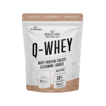 Q-WHEY - Proteine Isolate del siero del latte con Glutammina e Vitamina B ABSOLUTE SERIES