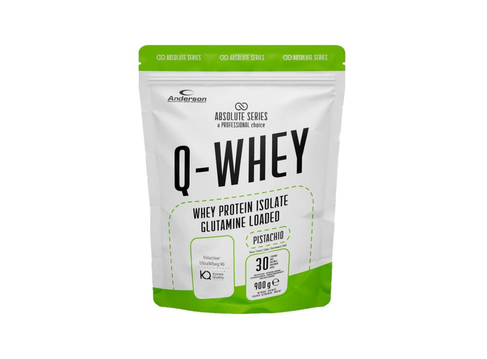 Q-WHEY - Proteine Isolate del siero del latte con Glutammina e Vitamina B ABSOLUTE SERIES