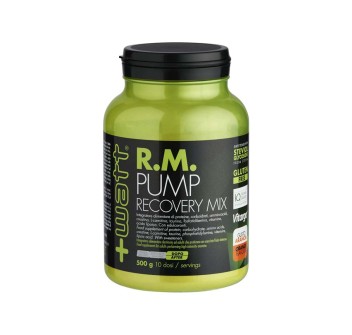 R.M. PUMP RECOVERY MIX - Integratore post-workout con aminoacidi, sali minerali e vitamine +WATT