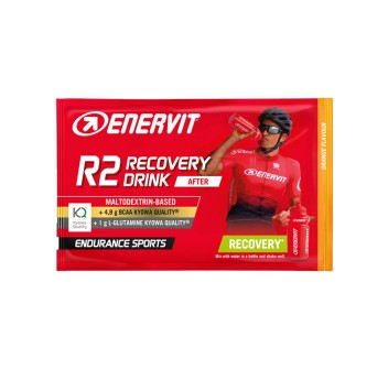 R2 RECOVERY DRINK - Integratore per il recupero con carboidrati, aminoacidi e vitamine ENERVIT