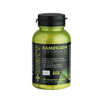 RAMIFICATI+ NEW FORMULA 2:1:1 - Aminoacidi ramificati 2:1:1 con vitamina B6 +WATT