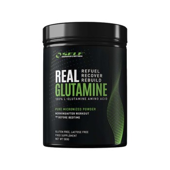 REAL GLUTAMINE - Integratore di Glutammina in polvere SELF OMNINUTRITION