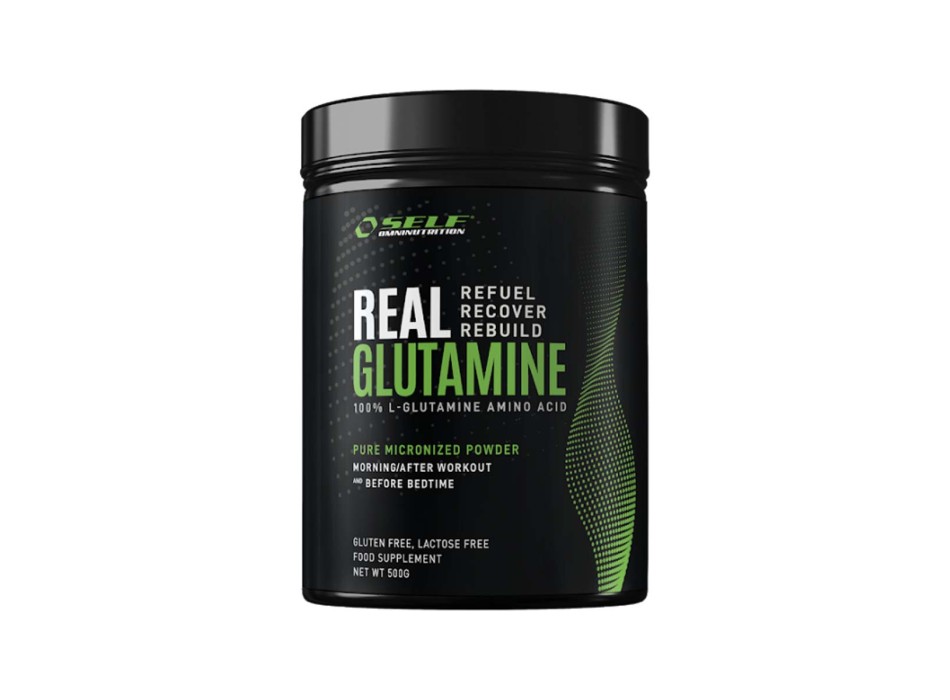 REAL GLUTAMINE - Integratore di Glutammina in polvere SELF OMNINUTRITION