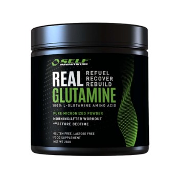 REAL GLUTAMINE - Integratore di Glutammina in polvere SELF OMNINUTRITION