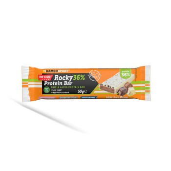 ROCKY 36% PROTEIN BAR - Barretta proteica con proteine del latte e della soia NAMEDSPORT