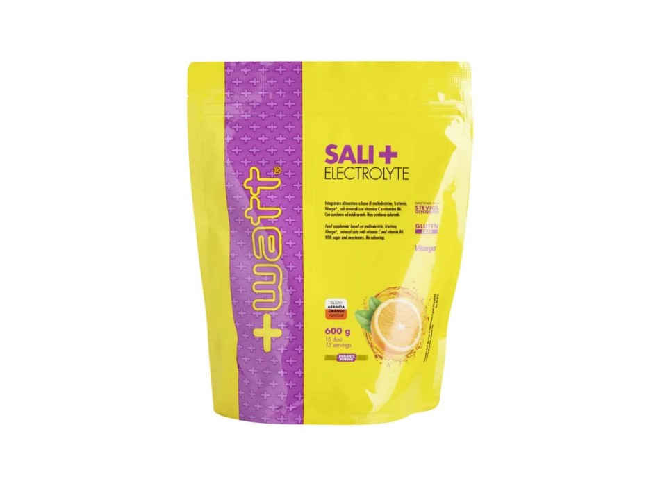 SALI+ELECTROLYTE - Integratore a base di sali minerali, fruttosio, maltodestrine e vitargo® +WATT