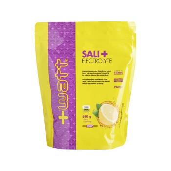 SALI+ELECTROLYTE - Integratore a base di sali minerali, fruttosio, maltodestrine e vitargo® +WATT