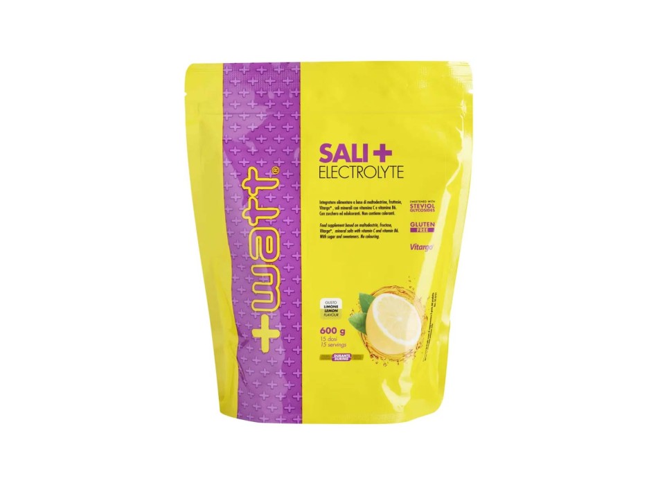 SALI+ELECTROLYTE - Integratore a base di sali minerali, fruttosio, maltodestrine e vitargo® +WATT