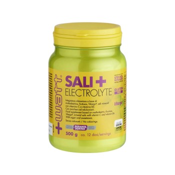 SALI+ELECTROLYTE - Integratore a base di sali minerali, fruttosio, maltodestrine e vitargo® +WATT