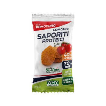 SAPORITI PROTEICI - Snack proteico ad alto contenuto di fibre WHY NATURE