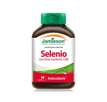 SELENIO CON BETA CAROTENE C & E - Integratore a base di Selenio con Betacarotene C & E JAMIESON