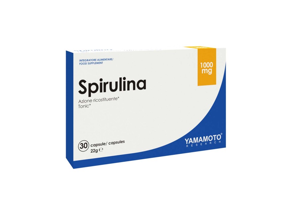 SPIRULINA - YAMAMOTO - Integratore dietetico a base di Spirulina YAMAMOTO NUTRITION