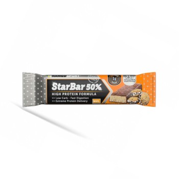 STAR BAR 50% - Barretta proteica al 50% ricoperta di cioccolato NAMEDSPORT