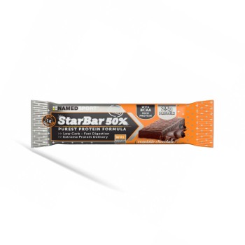 STAR BAR 50% - Barretta proteica al 50% ricoperta di cioccolato NAMEDSPORT