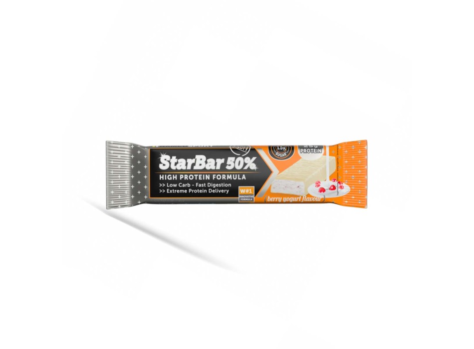 STAR BAR 50% - Barretta proteica al 50% ricoperta di cioccolato NAMEDSPORT