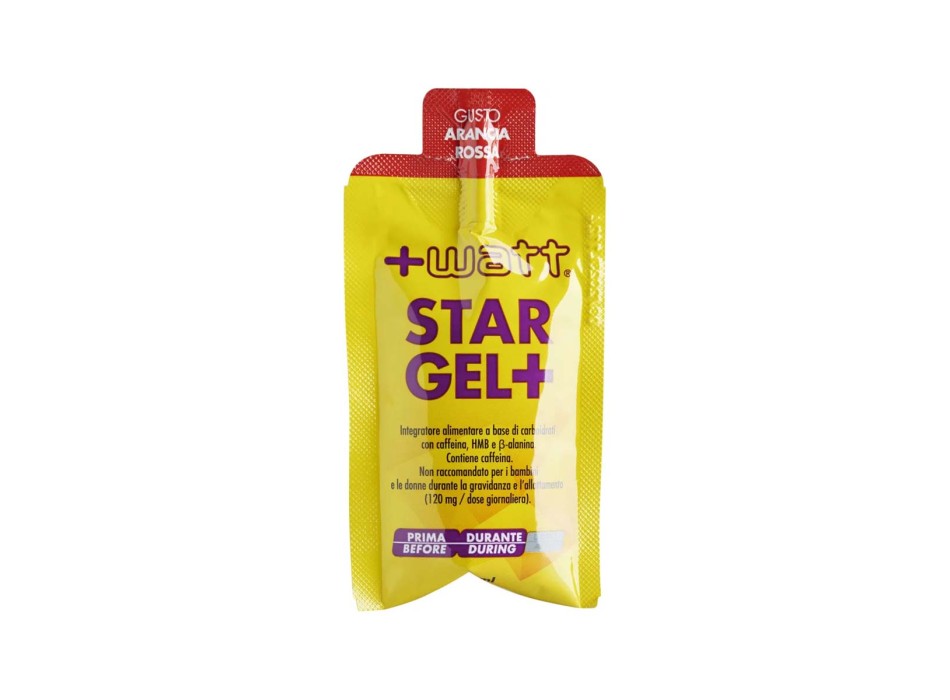 STAR GEL+ - Energia a breve e medio rilascio con ß-alanina e HMB. +WATT