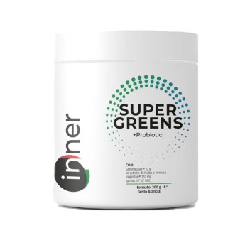 SUPER GREENS - Integratore con funzioni antiossidanti, antinfiammatorie e detossinante INNER