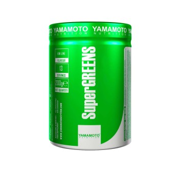 SUPER GREENS - YAMAMOTO - Integratore con funzioni antiossidanti, antinfiammatorie e detossinante YAMAMOTO NUTRITION