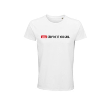 T-Shirt Stop Me Donna 2024 bianca