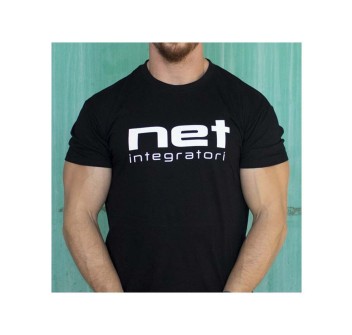 T-SHIRT UNISEX NET - Maglietta in 100% puro cotone NET INTEGRATORI