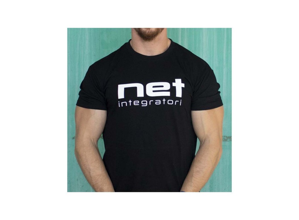 T-SHIRT UNISEX NET - Maglietta in 100% puro cotone NET INTEGRATORI