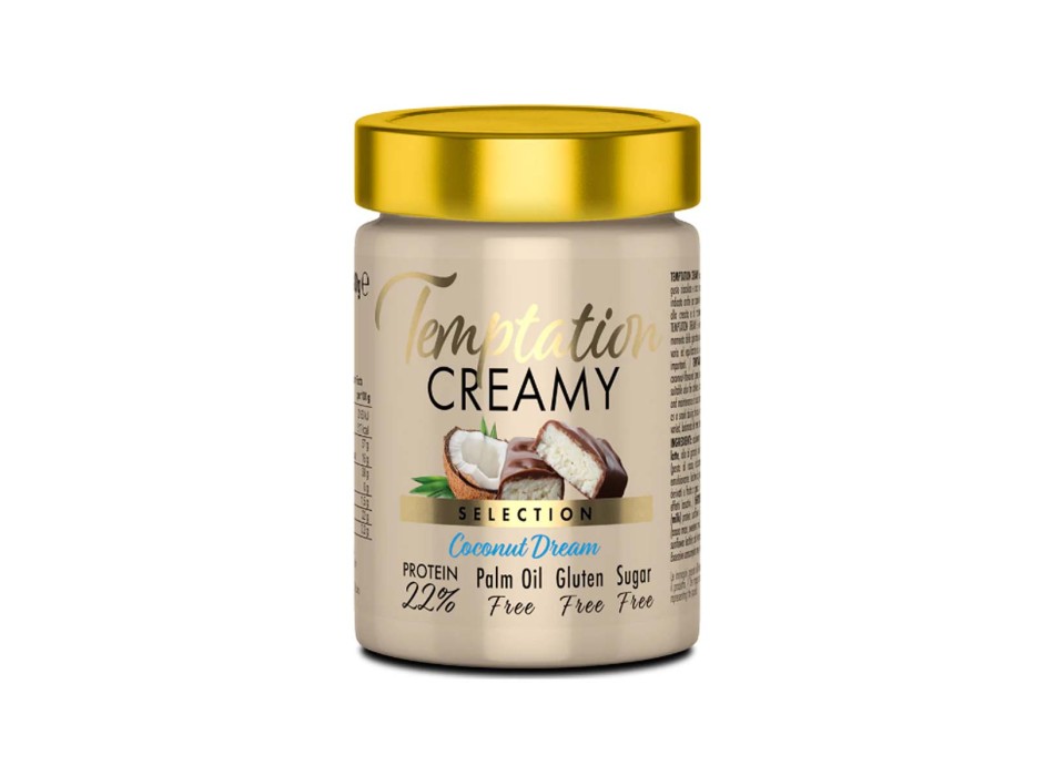 TEMPTATION CREAMY - Crema proteica senza zuccheri 4+ NUTRITION