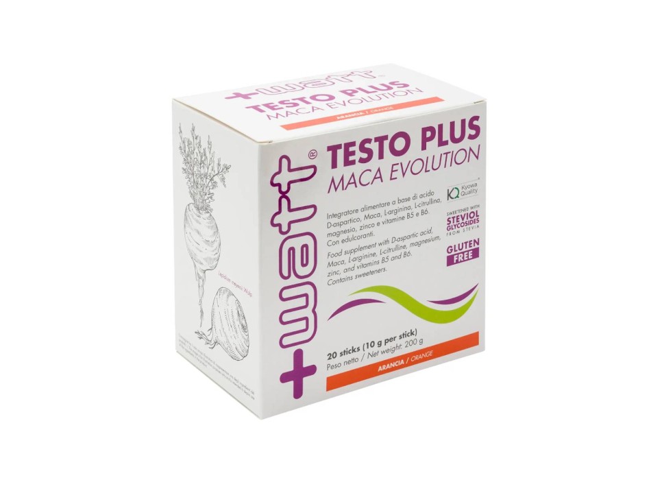 Testo Plus Maca Evolution 20 Sticks Arancia