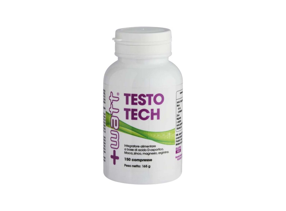 TESTO TECH - Integratore per la produzione endogena del Testosterone +WATT