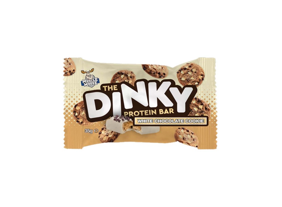 THE DINKY PROTEIN BAR - Barretta proteica a basso contenuto di zuccheri MUSCLE MOOSE