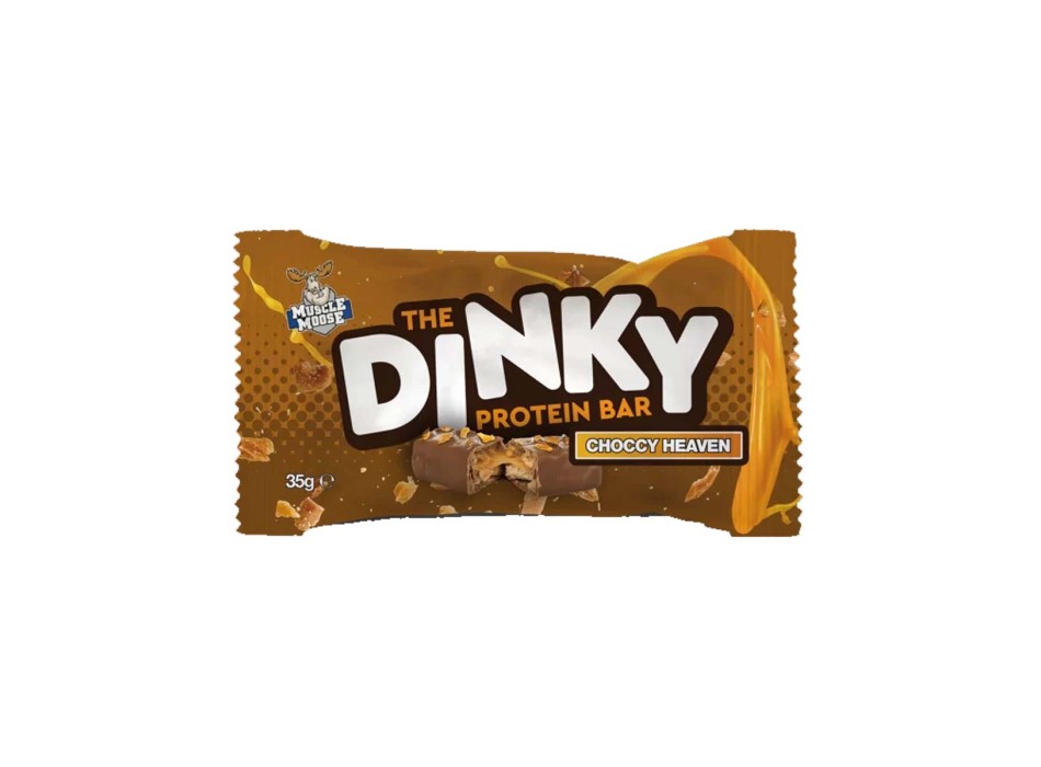 THE DINKY PROTEIN BAR - Barretta proteica a basso contenuto di zuccheri MUSCLE MOOSE